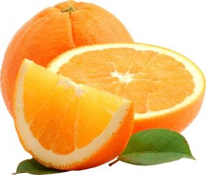 Orange - fat burning fruits