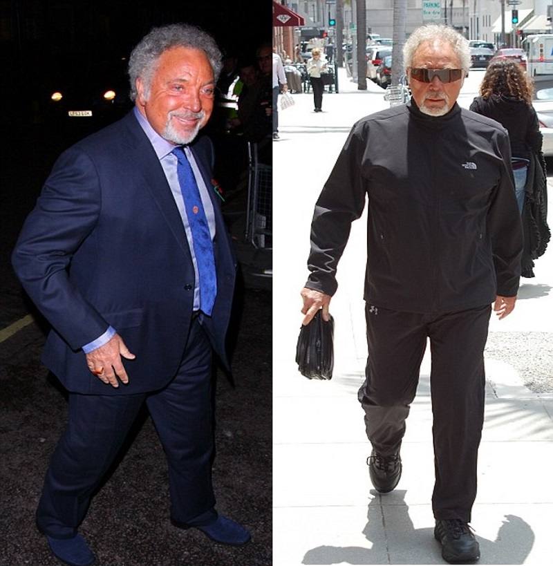 tom jones weight loss