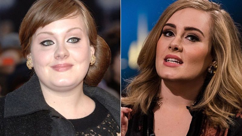 Adele weight loss pics