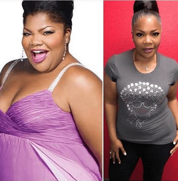 Mo'nique before & after